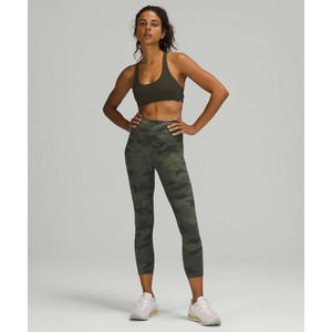 lululemon athletica Green Camo Leggings
